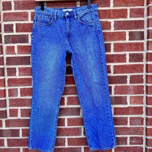 Vans Jeans Womens Size 9/29 Straight Leg Mid Rise Ankle Medium Wash